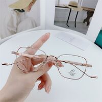 Оправа металлическая, линзы с Blue Block покрытием SANTA 0919