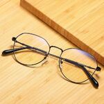 Metal glasses with blue light and UV protection 9639-3-GT