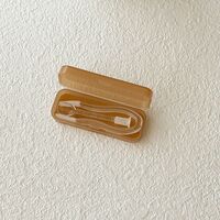 Мини-набор для мягких контактных линз - пинцет + присоска JM101镊子+棒套装