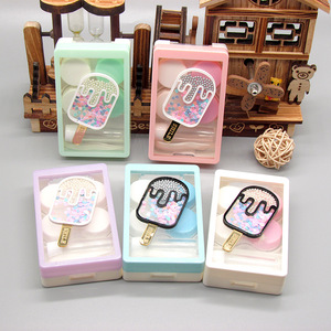 Mini set with contact lens cases XF6092, 2pcs