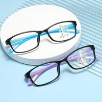 Plastic TR90 glasses for reading multi-focus, with Blue ray cut protection, diopters from +1.00 to +4.00, RMC=62-64, KY13017多焦点