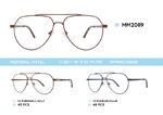 Metal men's frame for glasses MM2089