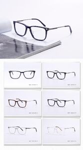 Plastic acetate frame for men with spring hinges B2227-DA