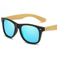 Polarized bamboo sunglasses with UV400 protection 1501-GT