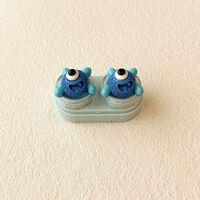 Mini soft contact lens kit retractable W-CT33独眼小怪