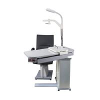 Ophthalmologist workstation, combined table + chair CS-560A, tabletop 980*490 mm
