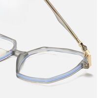 TR90 plastic glasses with blue light and UV protection 9726-3-GT