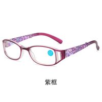 Plastic glasses for reading, portable, with case, with Blue ray cut protection, diopters from 0.00 to +4.00, KY019折叠