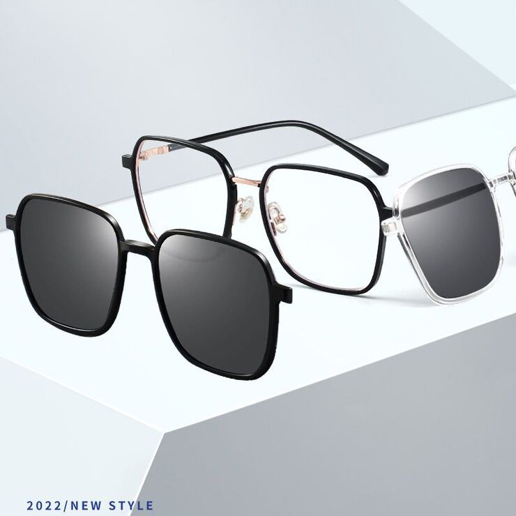 Оправа комбинированная с линзами Blue Ray Cut и поляризационными линзами MAMO TP1011