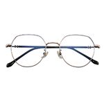 Metal frames with Blue Ray Cut lenses MAMO F99022