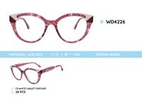 Plastic acetate eyeglasses frame for women WD4226