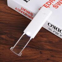 Folding magnifier with universal backlight 95822-XX, dimensions: 58*23 mm. Magnification: 2Х