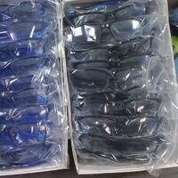 Оправа для очков детская пластиковая TR-90 с силиконовым заушником с памятью (заменяет флекс) + резинка