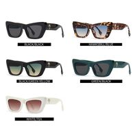 Plastic sunglasses in the shape of a 