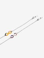 Glasses chain with hollow roses GM060