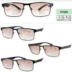 Ready-made tinted metal frame glasses Vizzini V7020, diopters +0.75 to +6.00 (step 0.25); from -1.00 to -8.00 (step 0.5)