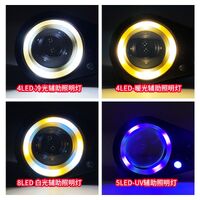 Folding magnifier with universal backlight 7808-1-XX, diameter: 22 mm, magnification: 10X, 20X, 30X