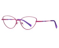 Fashion cat eye metal blue blocker frames for glasses  MORE 3047