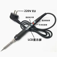 Soldering iron with digital display, 60 W, powered by 220 V