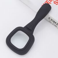 Magnifier with universal backlight, magnifying glass with handle 600558A-XX, size: diameter 60 mm, magnification: 4X