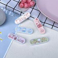 Plastic tweezers with individual pencil-box packaging SO103C, size 5.6 cm