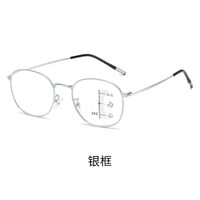 Metal glasses for reading KY225多焦点  Blue ray cut protection, diopters from +1.00 to +4.00