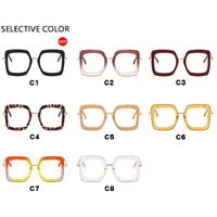 Plastic TR90 glasses with blue light protection for women 95255-PN