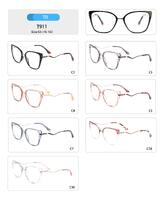 Plastic TR90 frame for women with spring hinges T911-DA