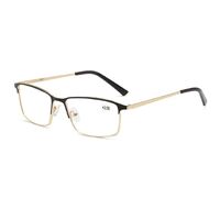 Metal eyeglasses for reading 6070 with Blue ray cut, diopters from +1.00 to +4.00