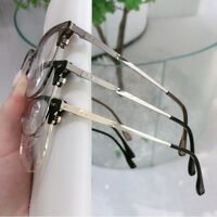 Combined nylor frame (metal + TR90) with Blue Ray Cut protection lenses MAMO H6628