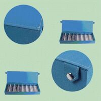 Glasses and frames holder display with 8 slots with cover