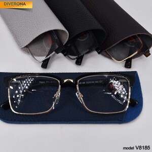 Men's metal eyeglasses Vizzini V8185-CHEHOL BIG-NS