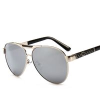 Поляризационные солнцезащитные металлические очки с защитой UV400 2802-2-GT