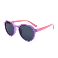 Polarized silicone sunglasses with UV400 protection for kids T111031