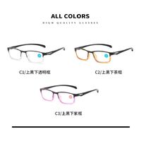 Очки пластиковые для чтения KY028 с защитой от синего света, диоптрии от +1.00 до +4.00, РМЦ=62-64