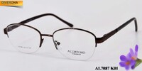 Metal eyeglass frame, material steel Allmilmo AL7087