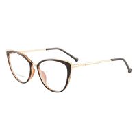 Оправа для очков комбинированная (металл + TR90) с защитой от синего света, с флексом FA87019