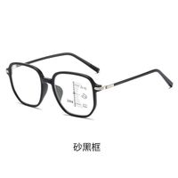 Plastic glasses for reading, with Blue ray cut protection, multifocal, diopters from +1.00 to +4.00, RMC=62-64, KY0788-2多焦点