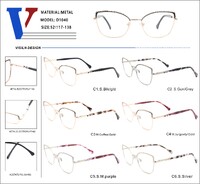 Metal nylor frame with spring hinges D1040-DA