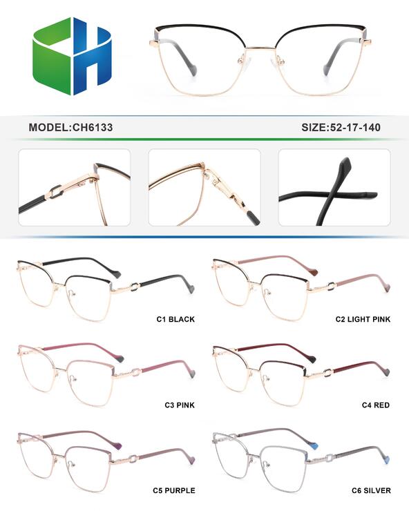 Оправа металлическая с флексом CH6133-DA