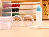 Mini set with contact lens cases XFOB-35, 2pcs