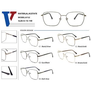 Оправа металлическая с флексом CH6152-DA