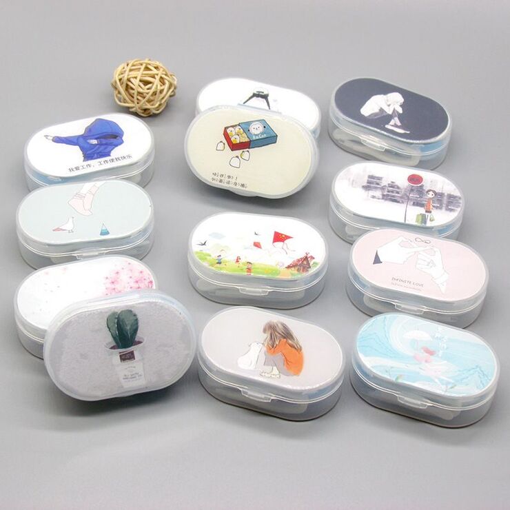 Mini soft contact lens 105