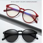 Photochromic glasses with light lenses with UV protection KY801-3变色