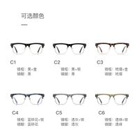 Оправа полуободковая пластиковая из материала TR90 с защитой от синего света, с флексом FOCUS FCS2203