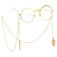 Metal non-slip chain, with sheet, for glasses and masks GL100