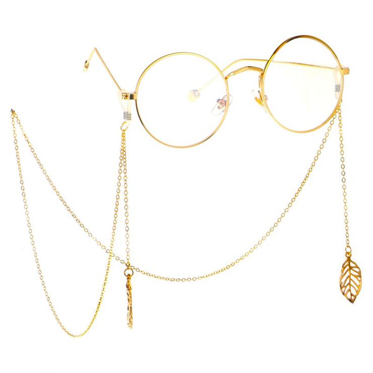 Metal non-slip chain, with sheet, for glasses and masks GL100