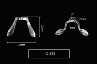 Solid nose pad G-406, G-412, G-426, G-428, G-429, G-433