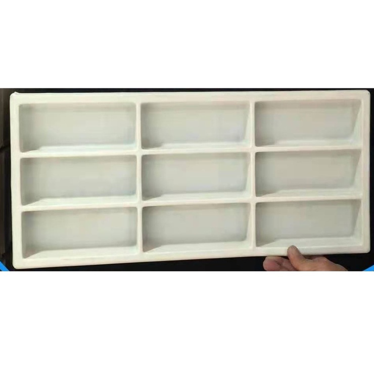 Plastic glasses and frames display for cabinets and drawers with 9 slots