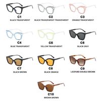 Plastic glasses with blue light protection for women 97199-PN